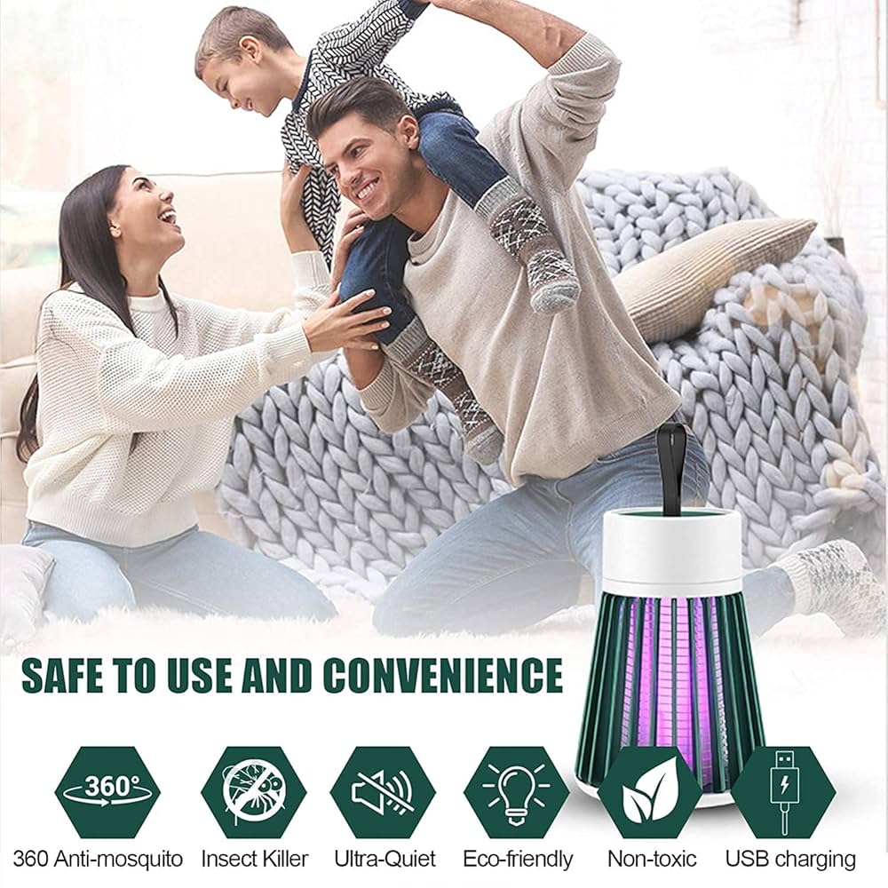 Rechargeable Mosquito Killer Lamp™ – Smart, Silent & Powerful Insect Protection