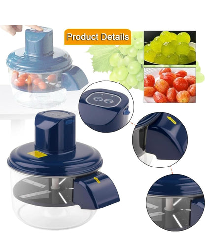 Electric Fruit & Vegetable Peeler Machine – One-Touch Automatic Peeling & Cutting for Effortless Kitchen Prep